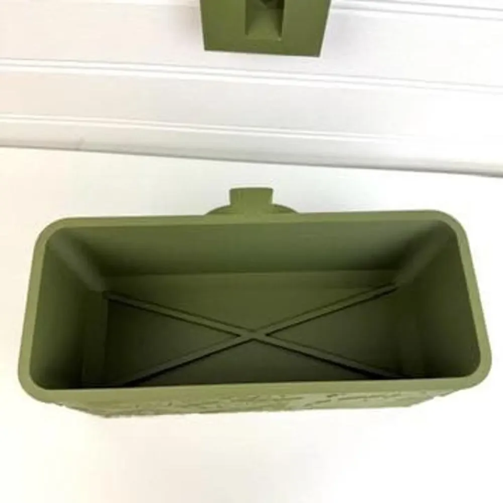 Monstera Wall Planter, Indoor Hanging Plant Pot, Monstera Leaf Design